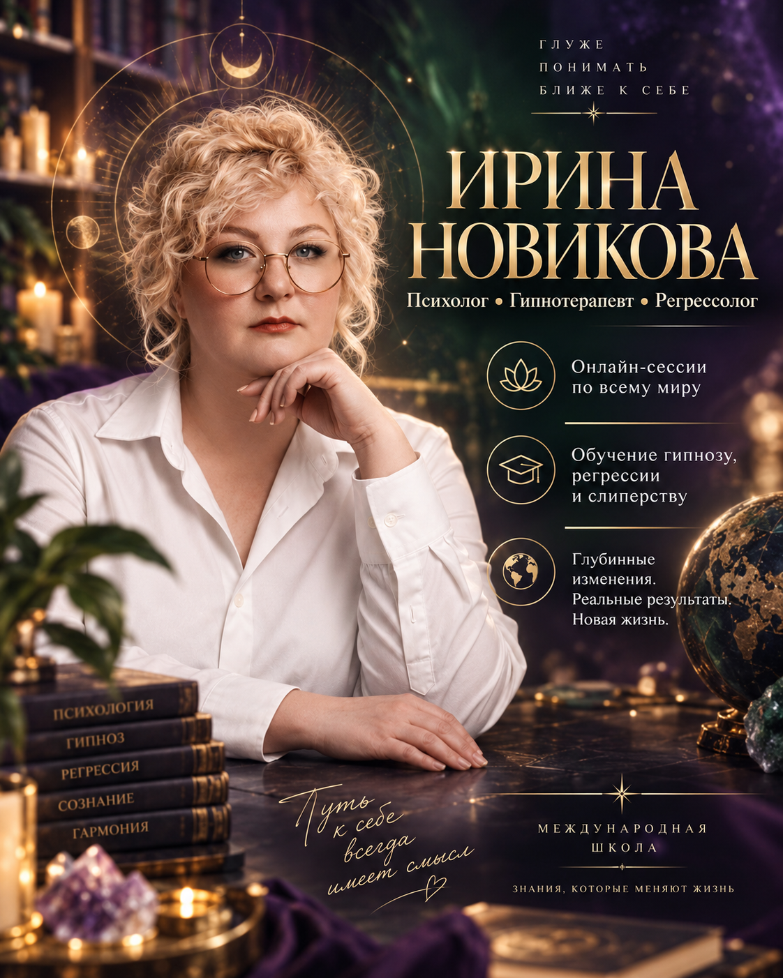 Психолог • Гипнотерапевт • Регрессолог ОНЛАЙН